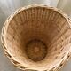 Panier en osier vintage