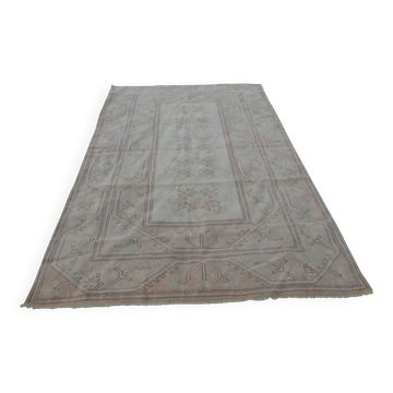 Vintage Turkish rug handmade 184x284 cm