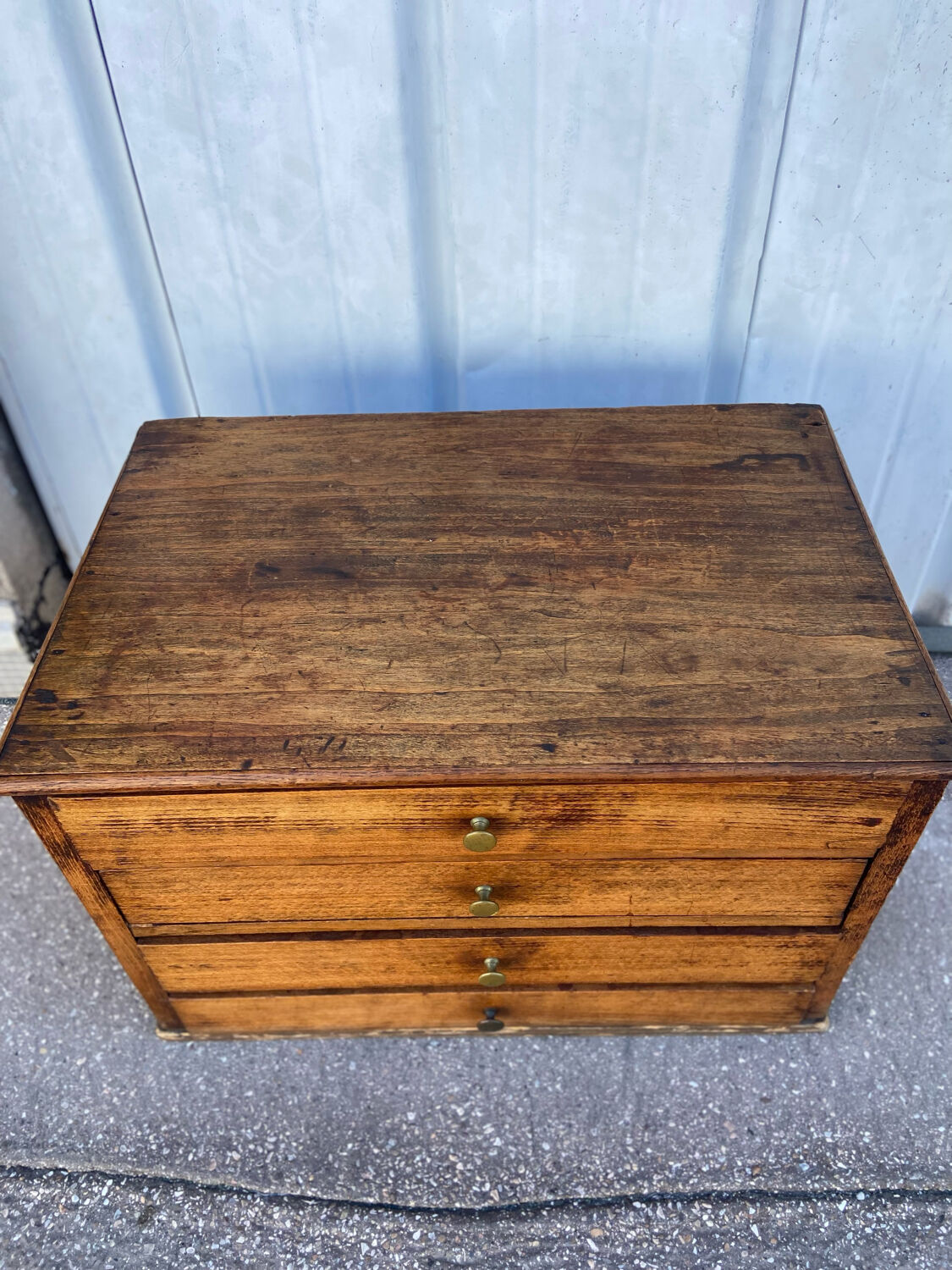 Antique storage cabinet