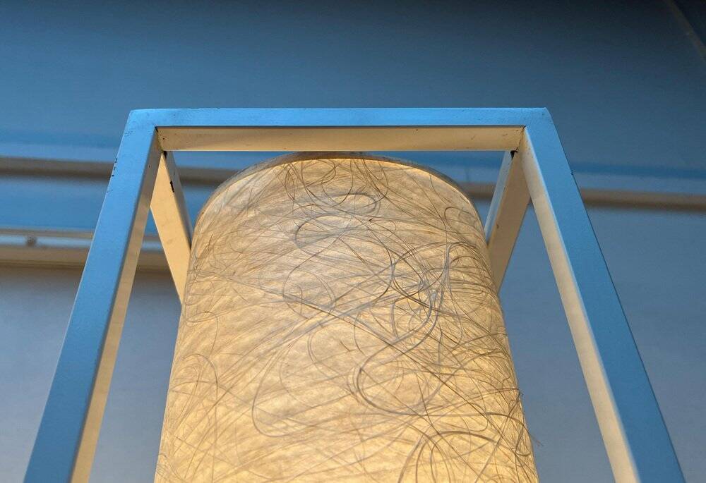 Mid-century modern minimalist floor lamps, Germany, 1960s, set of 2.