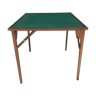 Old table a game folding brand rb -with vintage green feudal plateau
