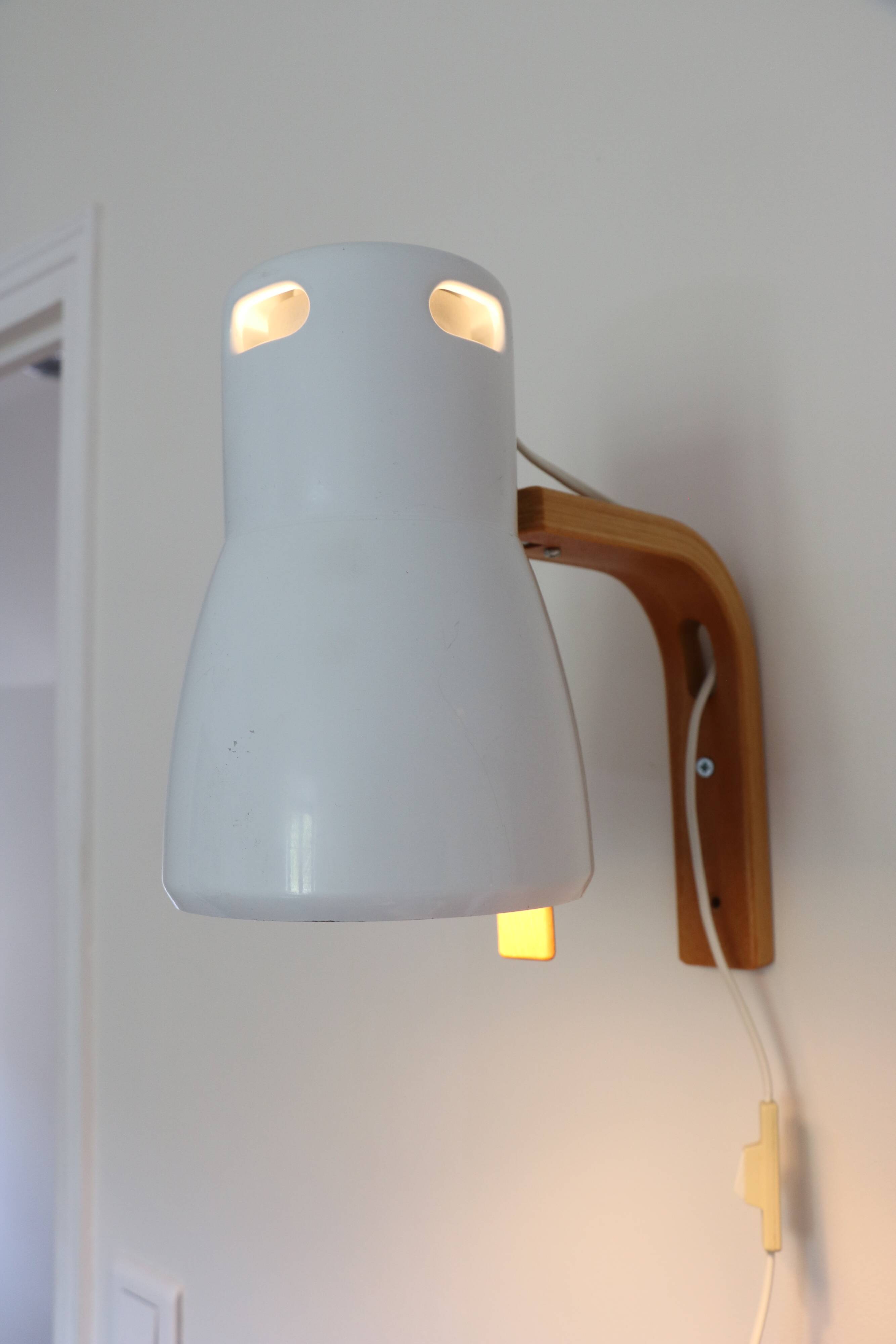 Pair of wall lights by Hans-Agne Jakosson for AB Markaryd, 1970