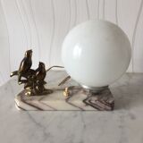 Vintage art deco-style lamp