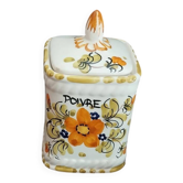 vintage spice jar pepper condiment pot