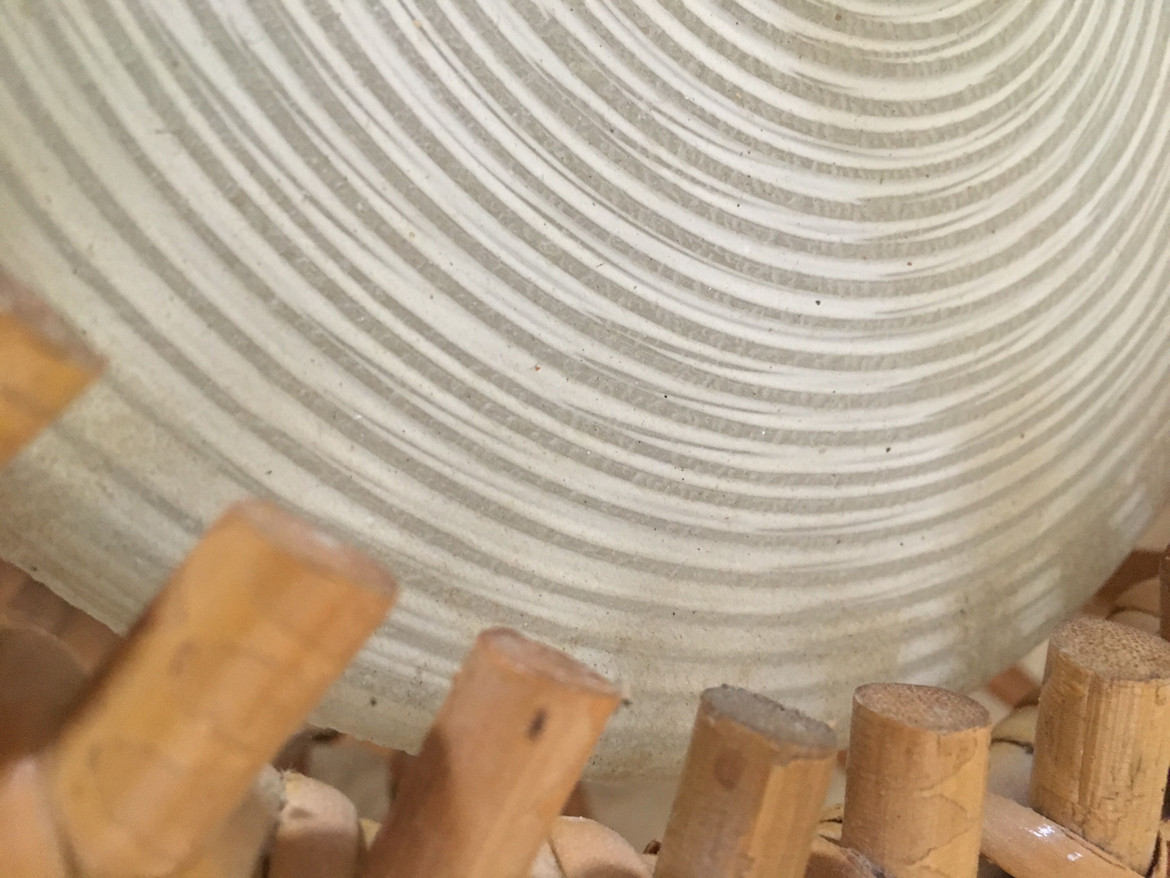 RATTAN AND GLASS hanging