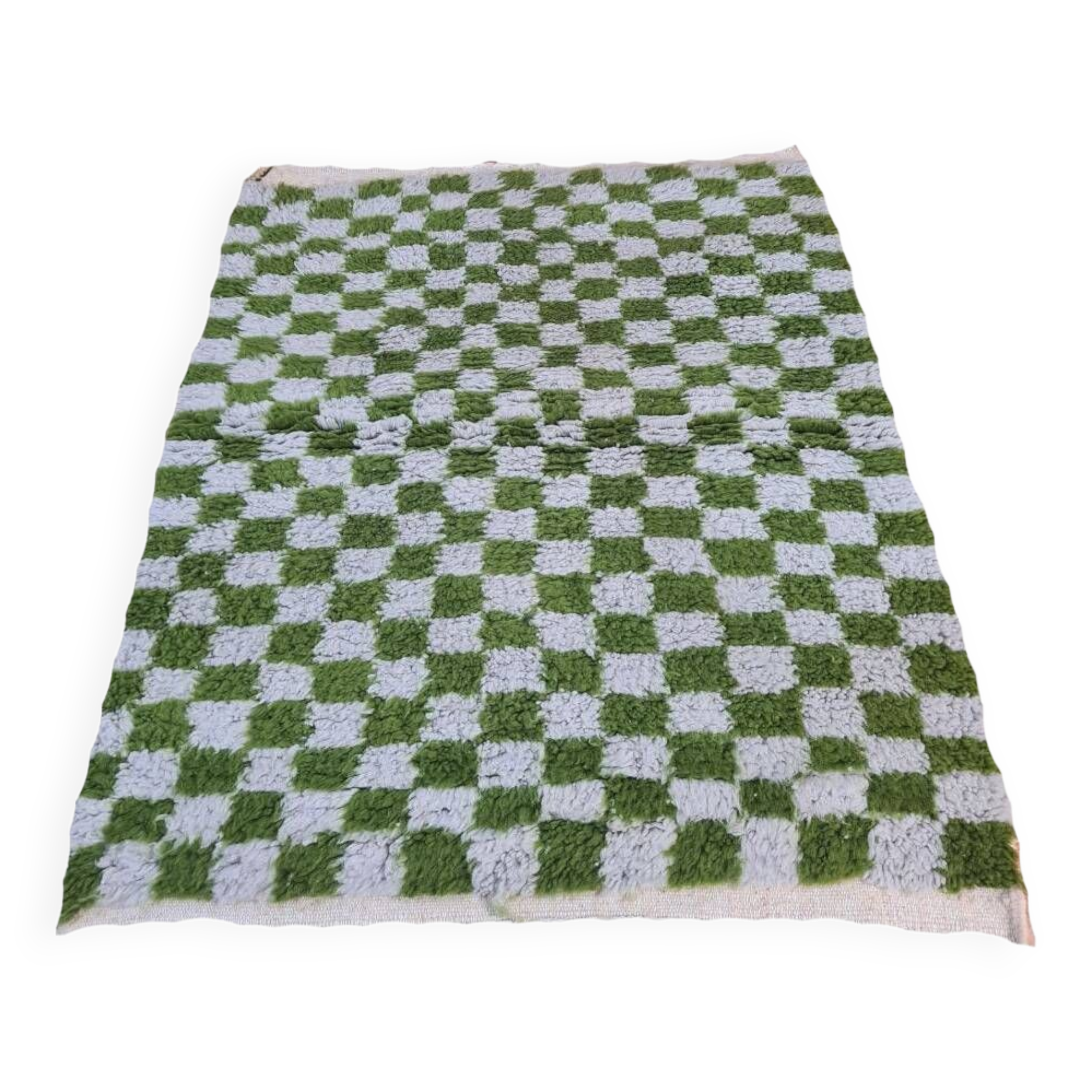 Tapis berbère en laine fait main