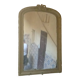 Miroir Louis Philippe ancien doré avec fronton