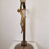 Jean Lambert Rucki Important gilded bronze sculpture Christ on the cross