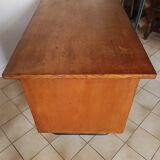 Vintage metal wooden desk and frame