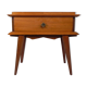 Table de chevet vintage en teck, années 1960