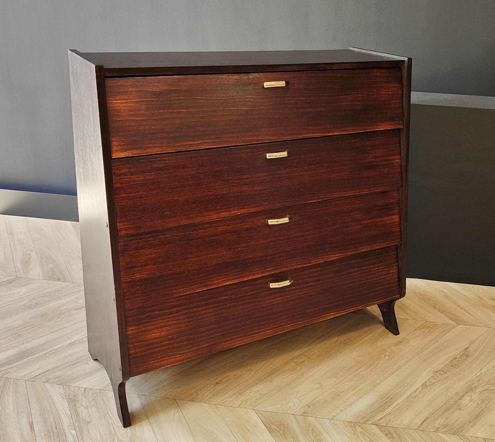 Mid century shoe cabinet