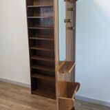 Meuble d'entrée ouvrant en bois massif