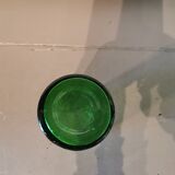 6 large green Beldi glasses
