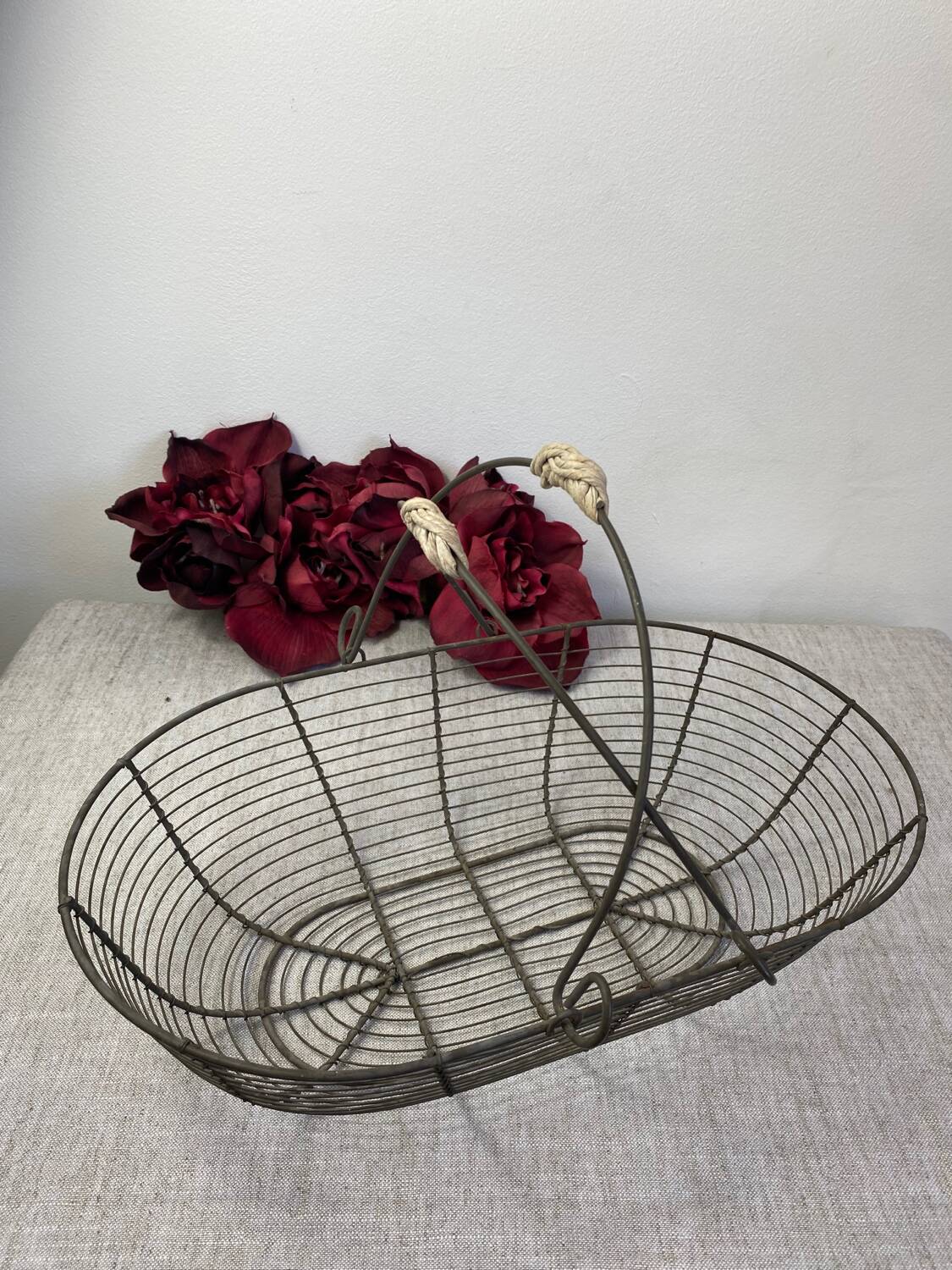 Country metal basket