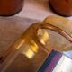 Old pharmacy bottle "Borrago Officinalis" brown glass