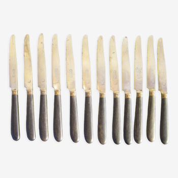 Série de douze couteaux anciens