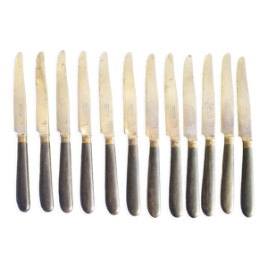 Série de douze couteaux anciens