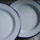 Lot of 12 enamel plates