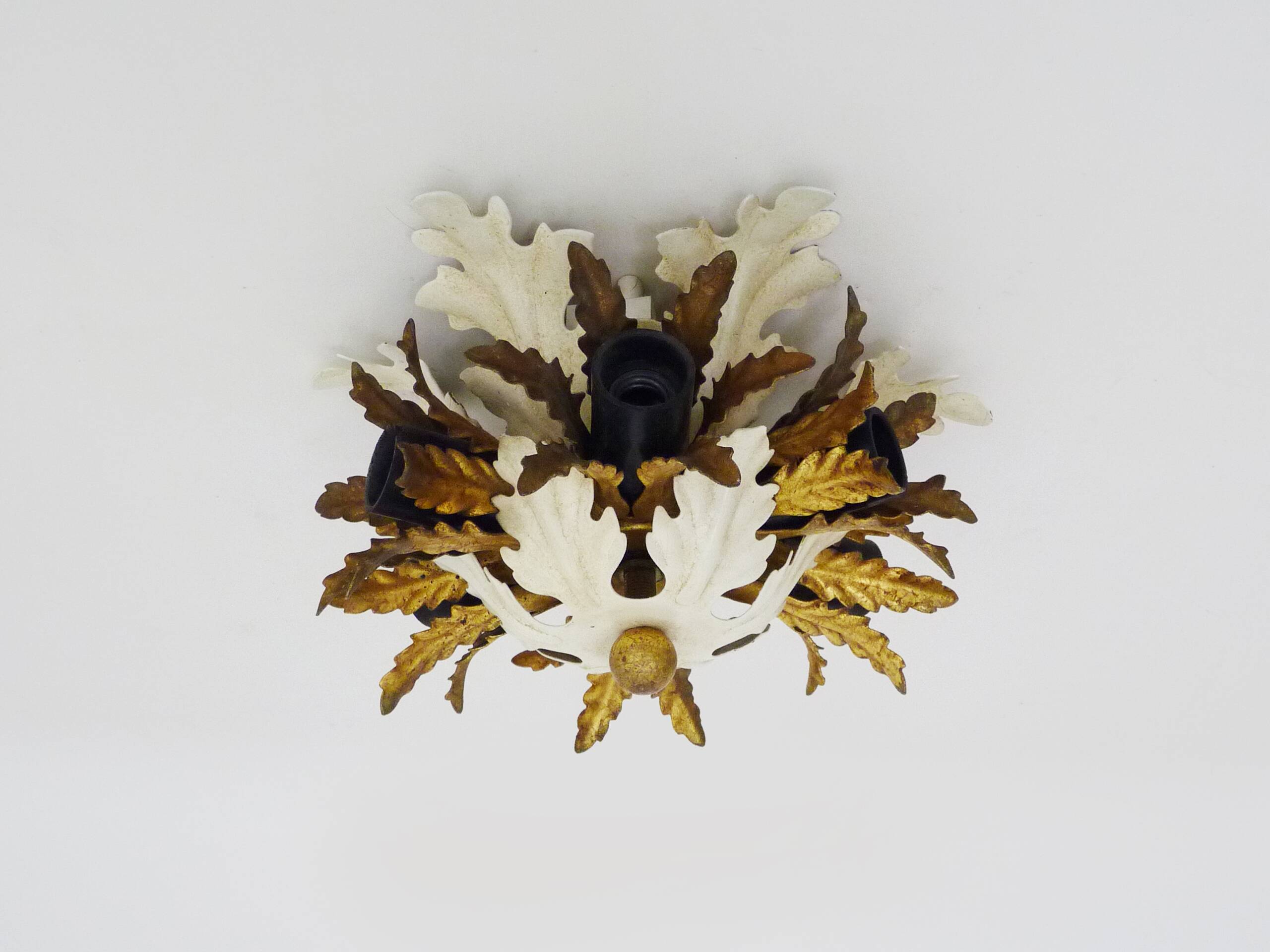 Applique ou plafonnier de Banci Firenze à 6 feux, Italie, années 1950