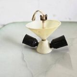 Vintage glass ceiling light / ceiling lamp