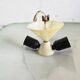 Plafonnier / lampe de plafond vintage en verre