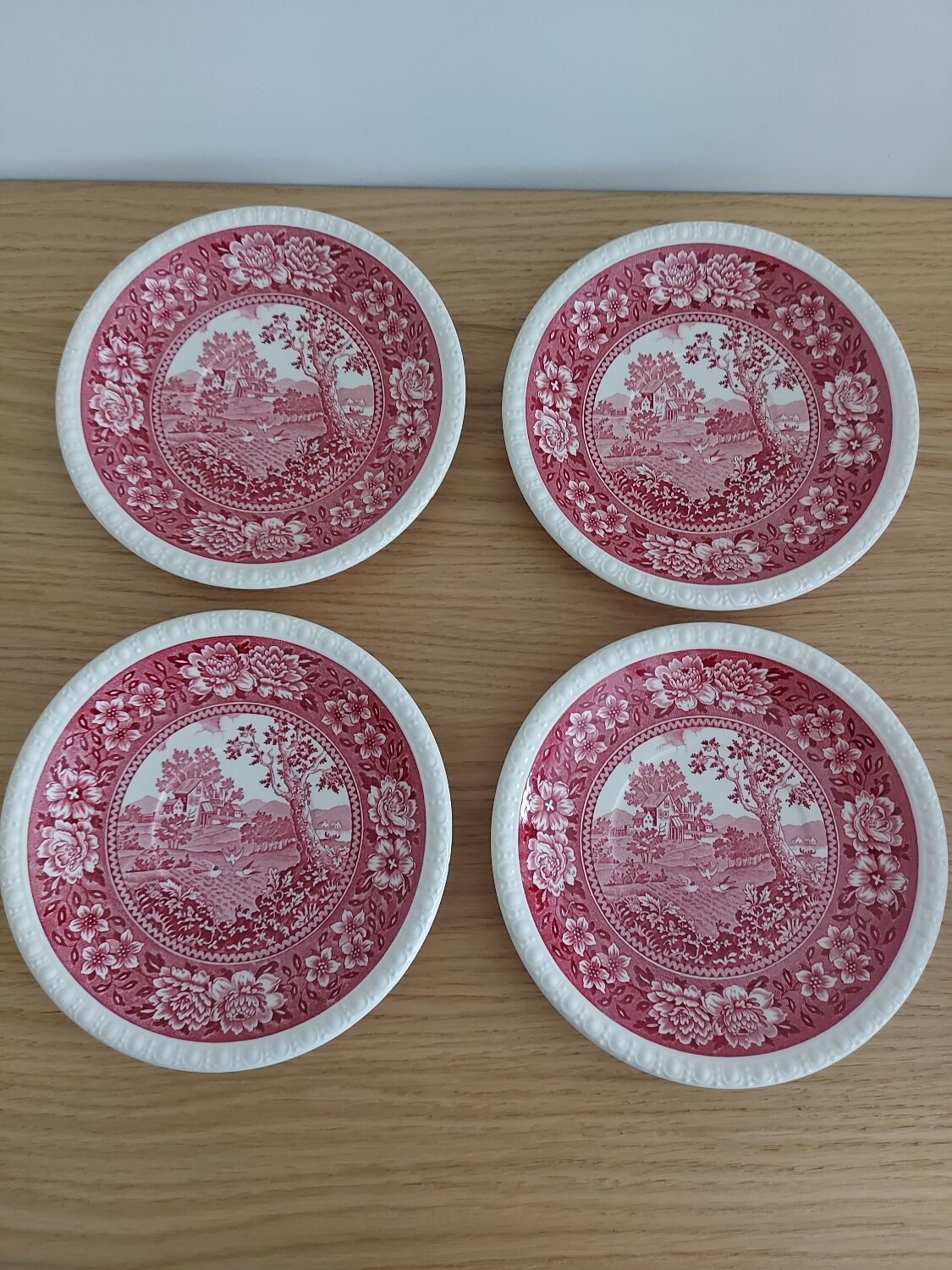 4 coffee cups and 4 sub-cups Rusticana Villeroy and Boch