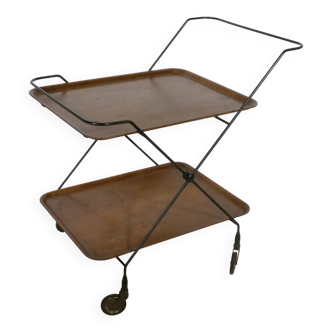 Teak Serving Cart by Silva Møbler, 1960s