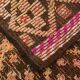 5x9 Yellow Brown Turkish Kilim Rug, 151x282Cm
