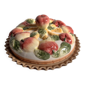 Pie dish barbotine