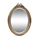 Ancien miroir biseauté stuck doré style Louis XVI