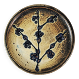 Decorative ceramic plate, cake stand, Denmark, 1960s.