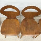 Lot de 4 chaises Fourmi de Baumann
