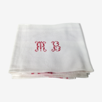 Monogrammed napkins