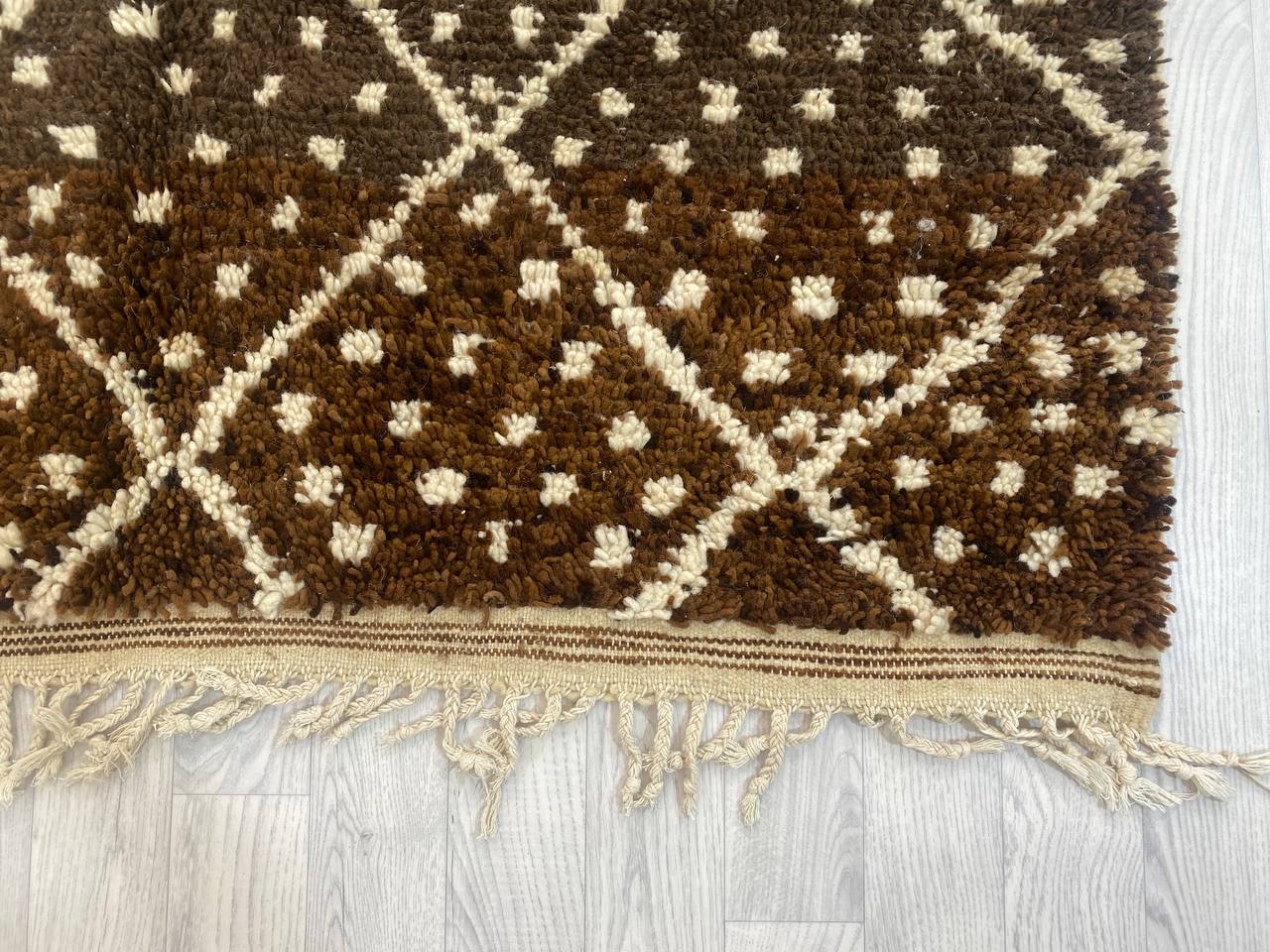 Tapis berbère marocain fait main 240 x 155 CM