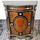 Bahut style boulle en bois
