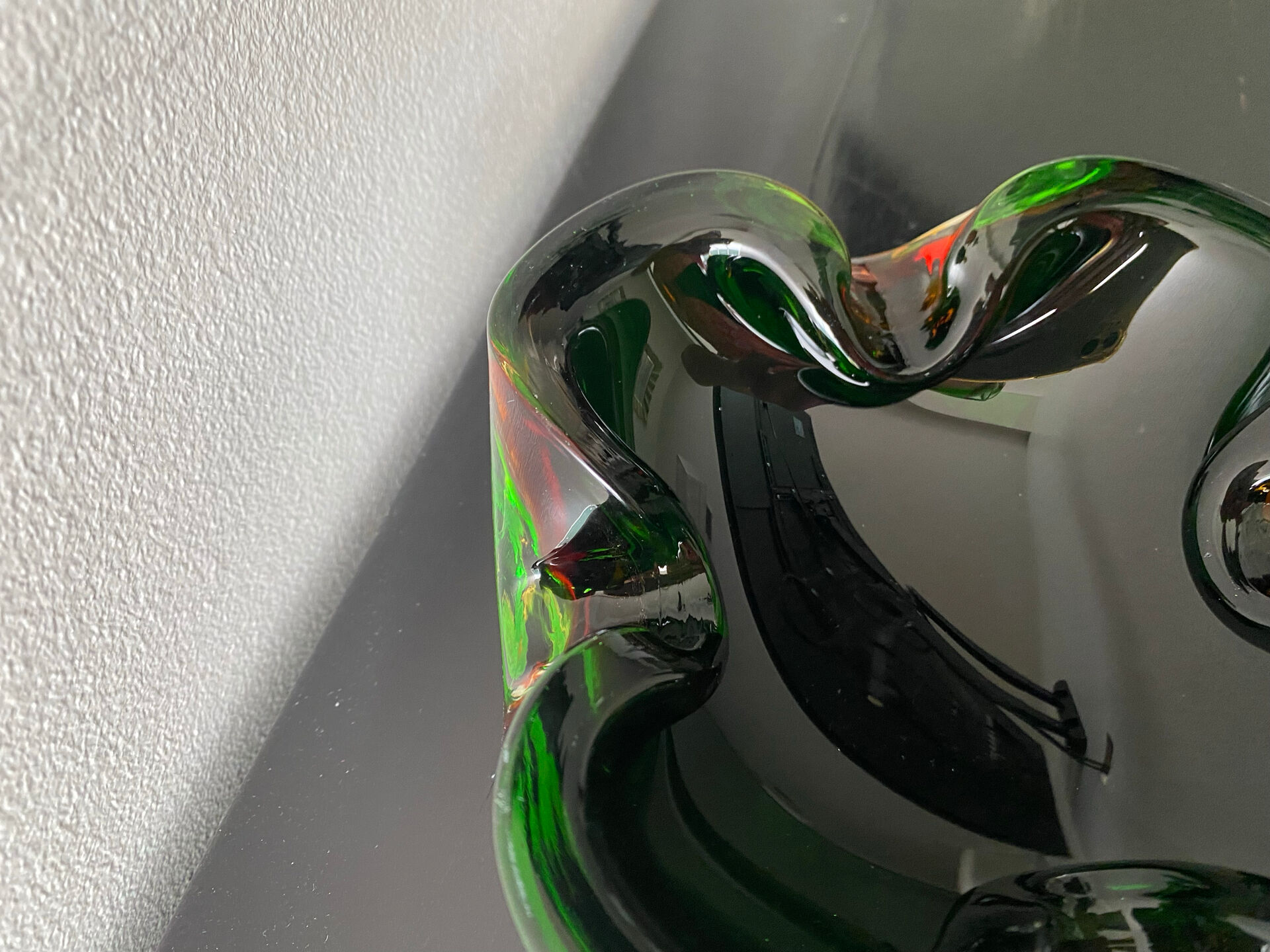 Murano Sommerso Ashtray by Flávio Poli