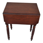 Small drop-leaf table