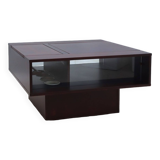 Table basse desserte vintage modulable avec bar 1960