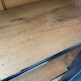 Napoleon 3 walnut window glass cabinet