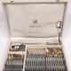 Ercuis 100 37-piece cutlery set, silver metal