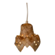 Vintage Scandinavian pendant from the 1960s, Japandi pendant.