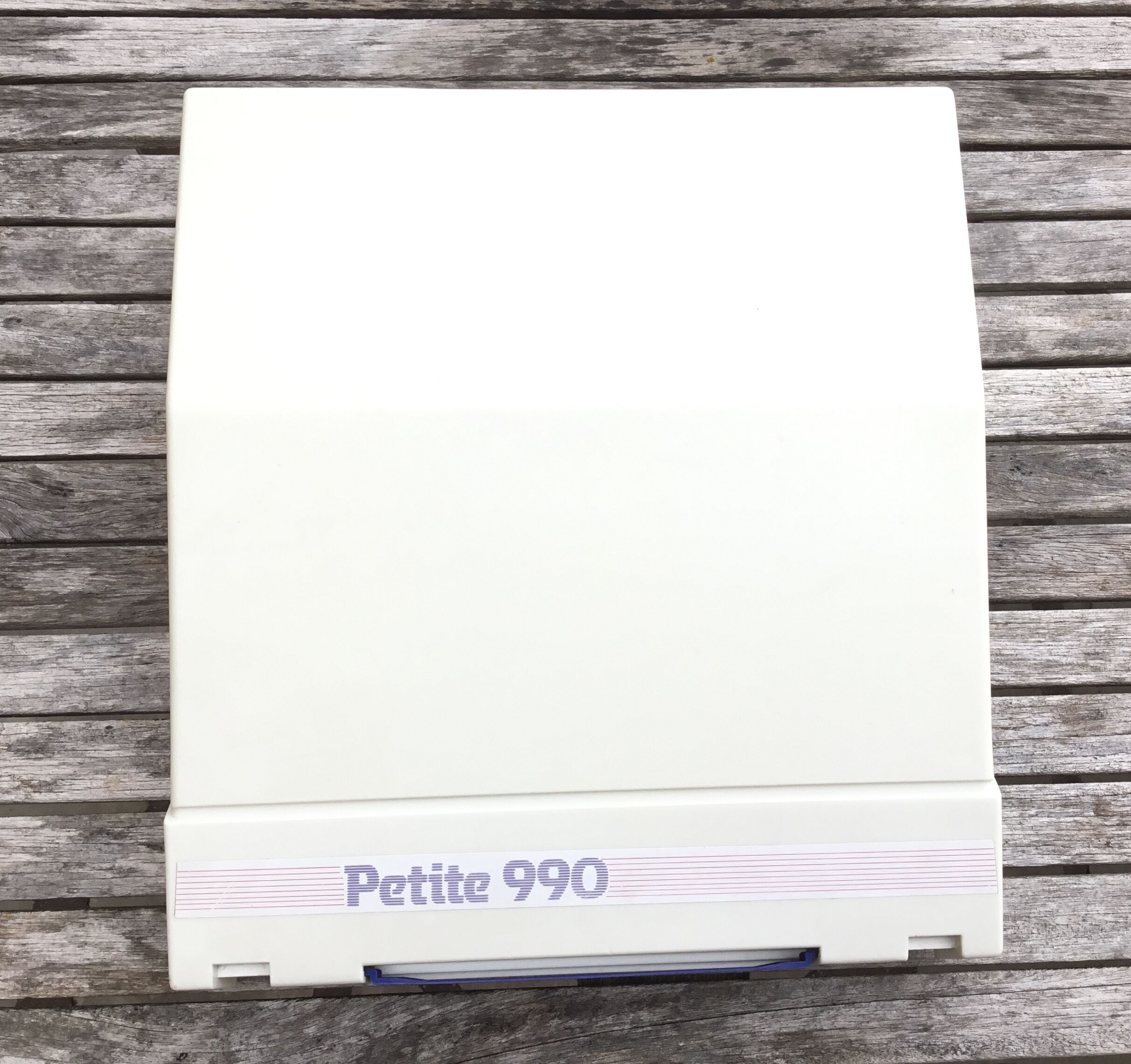 Machine to write "Little 990"