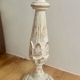 Bougeoir blanc ancien