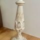 Bougeoir blanc ancien