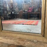 Miroir en bois dorée 1960 vintage