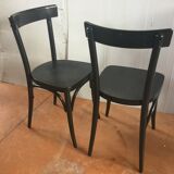 Pair of bistro chairs