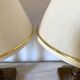 Pair of lamps style hot water bottle touch, 80s