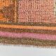 Brown & Orange Turkish Runner Rug, 92x328Cm