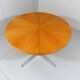 Retractable dining table round oval, 1960’s