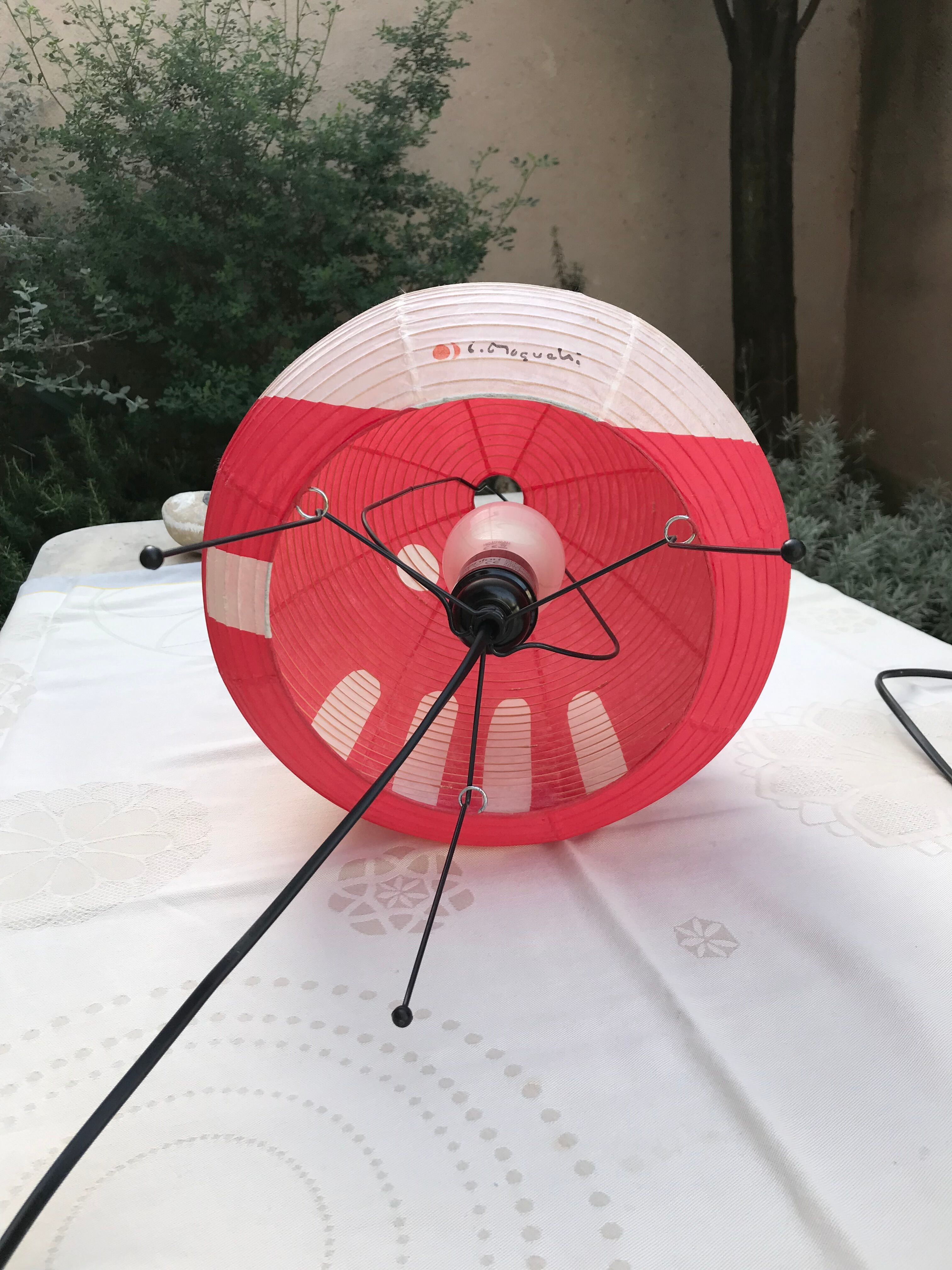 Lampe design de Isamu Noguchi Akari 1ay édition Vitra